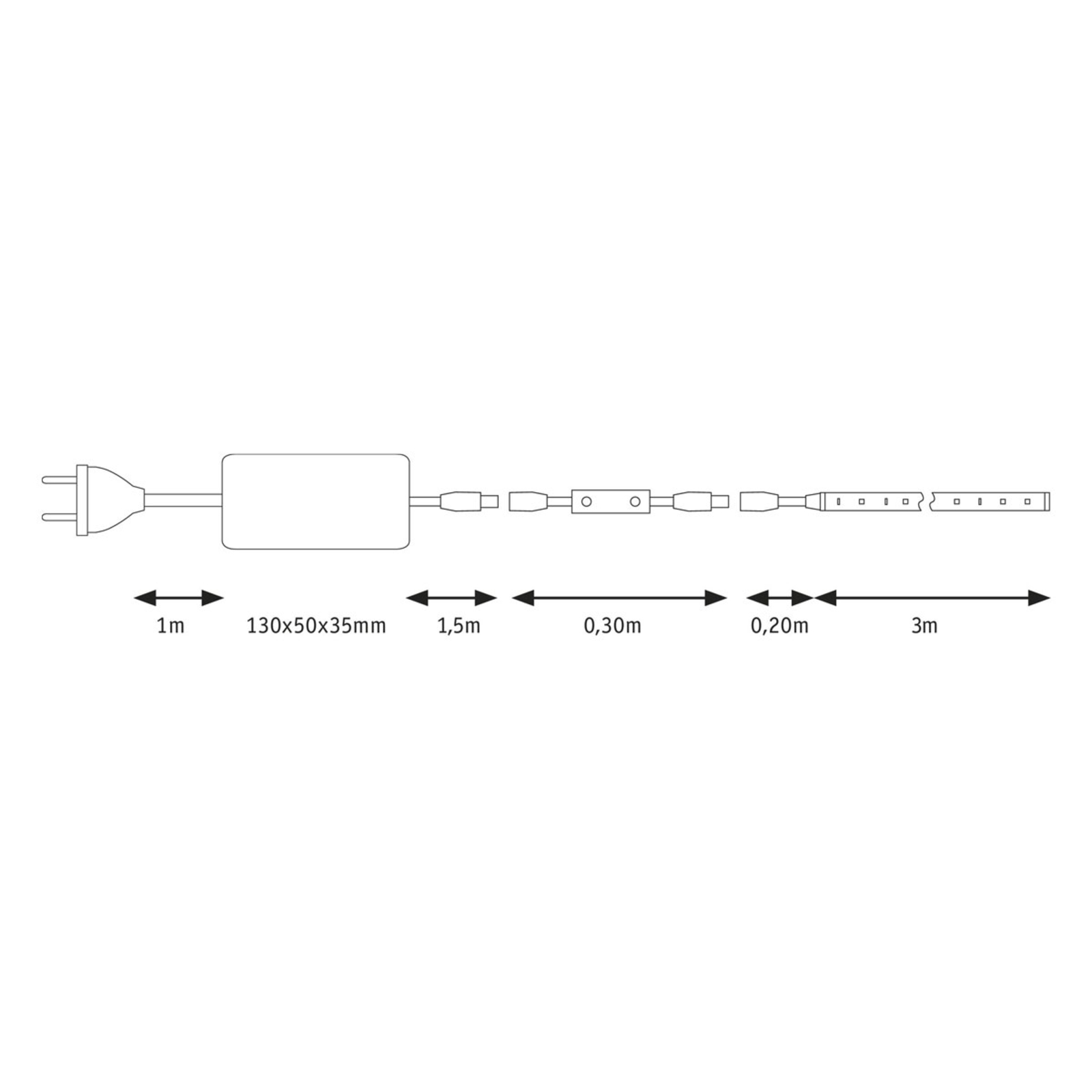 Paulmann LED-Dekoleuchte SimpLED