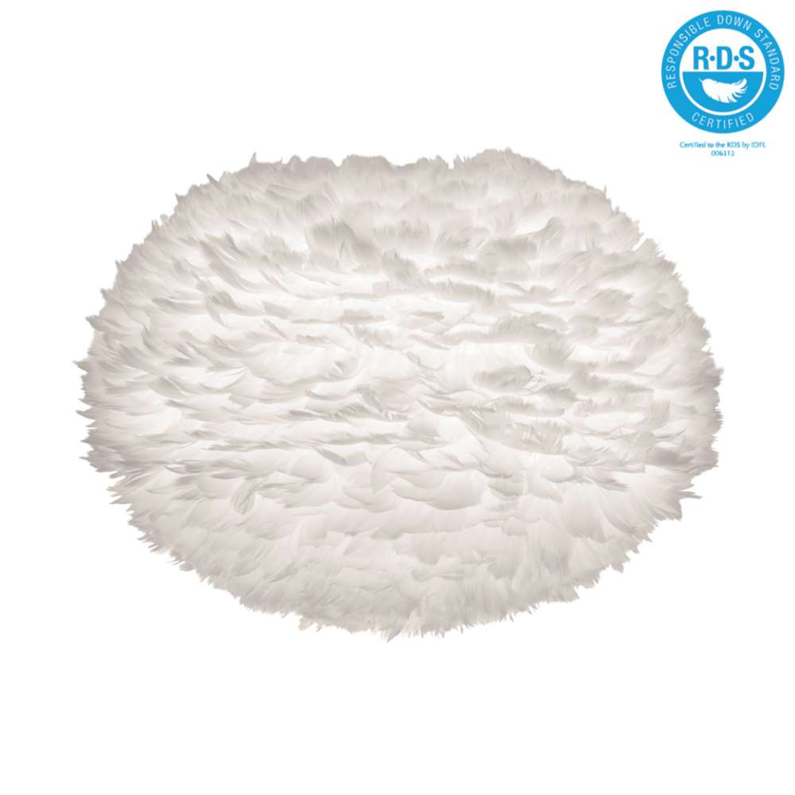 Eos Pendant Medium White/White - UMAGE