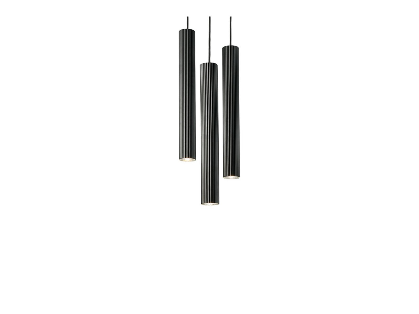 Vico 3 Candeeiro Suspenso Black - Nordlux