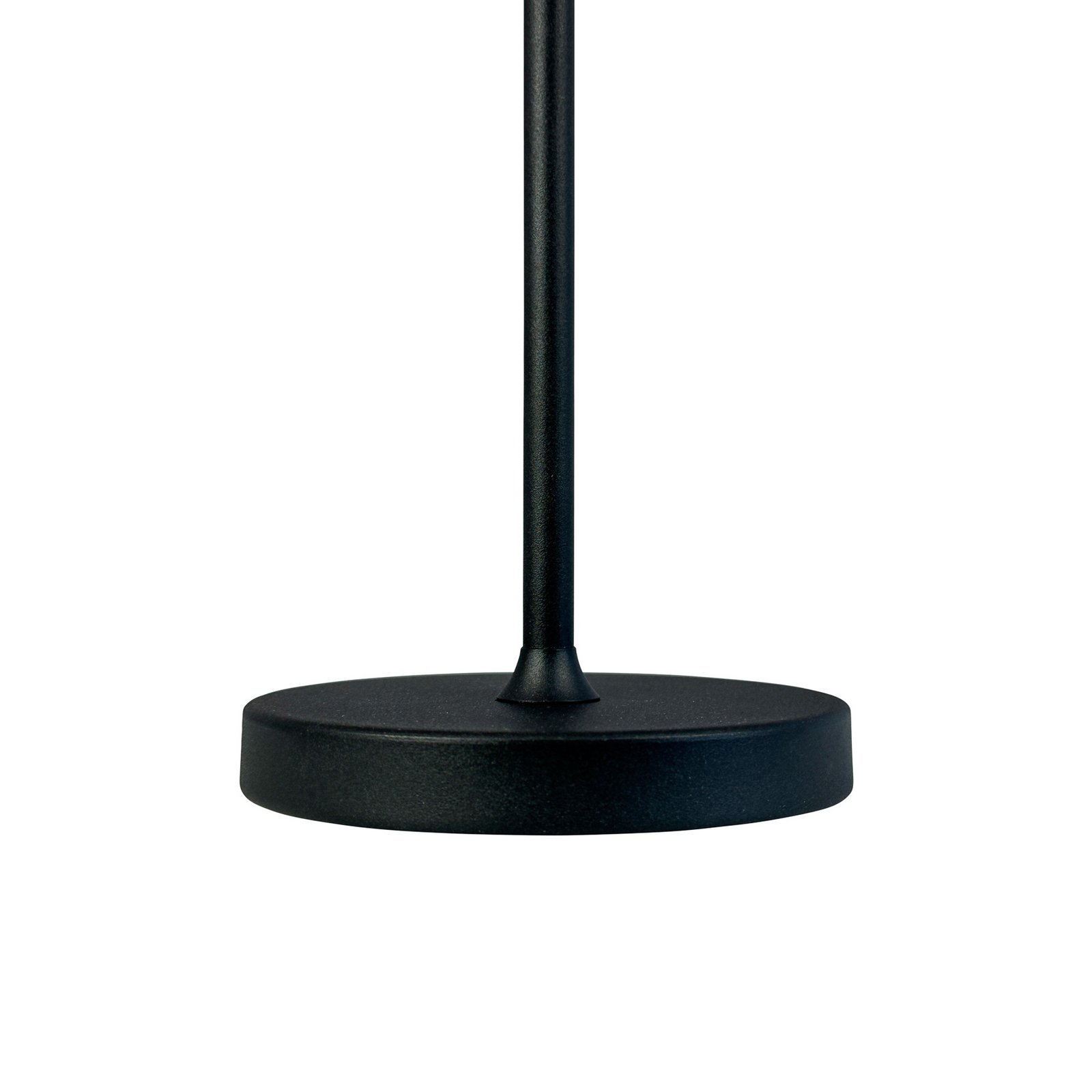 Lámpara de mesa LED recargable Starlight, metal negro - Dyberg Larsen Lámpara de mesa LED recargable Starlight, metal negro - Dyberg Larsen