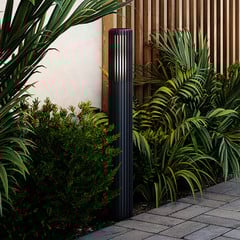 Bolardo luminoso Matrix de aluminio anodizado