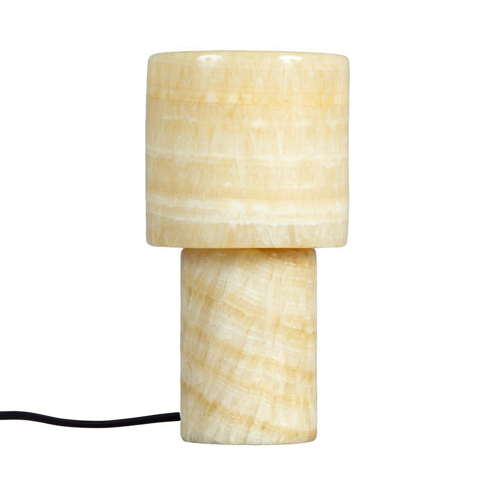PR Home Namizna svetilka Lucie, krem, marmor, višina 16 cm, G9 PR Home Namizna svetilka Lucie, krem, marmor, višina 16 cm, G9