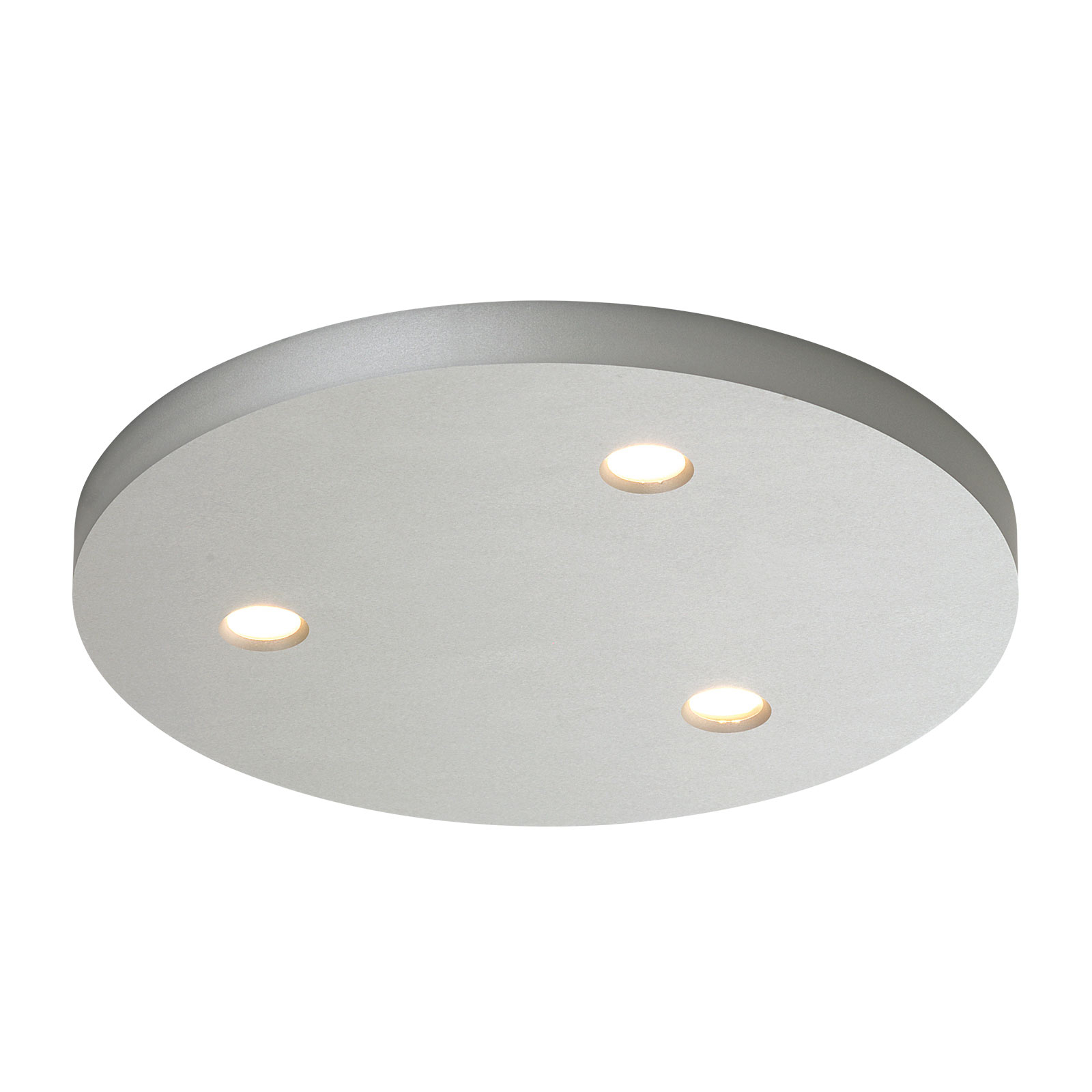 Bopp Close LED plafondlamp 3-lamps rond