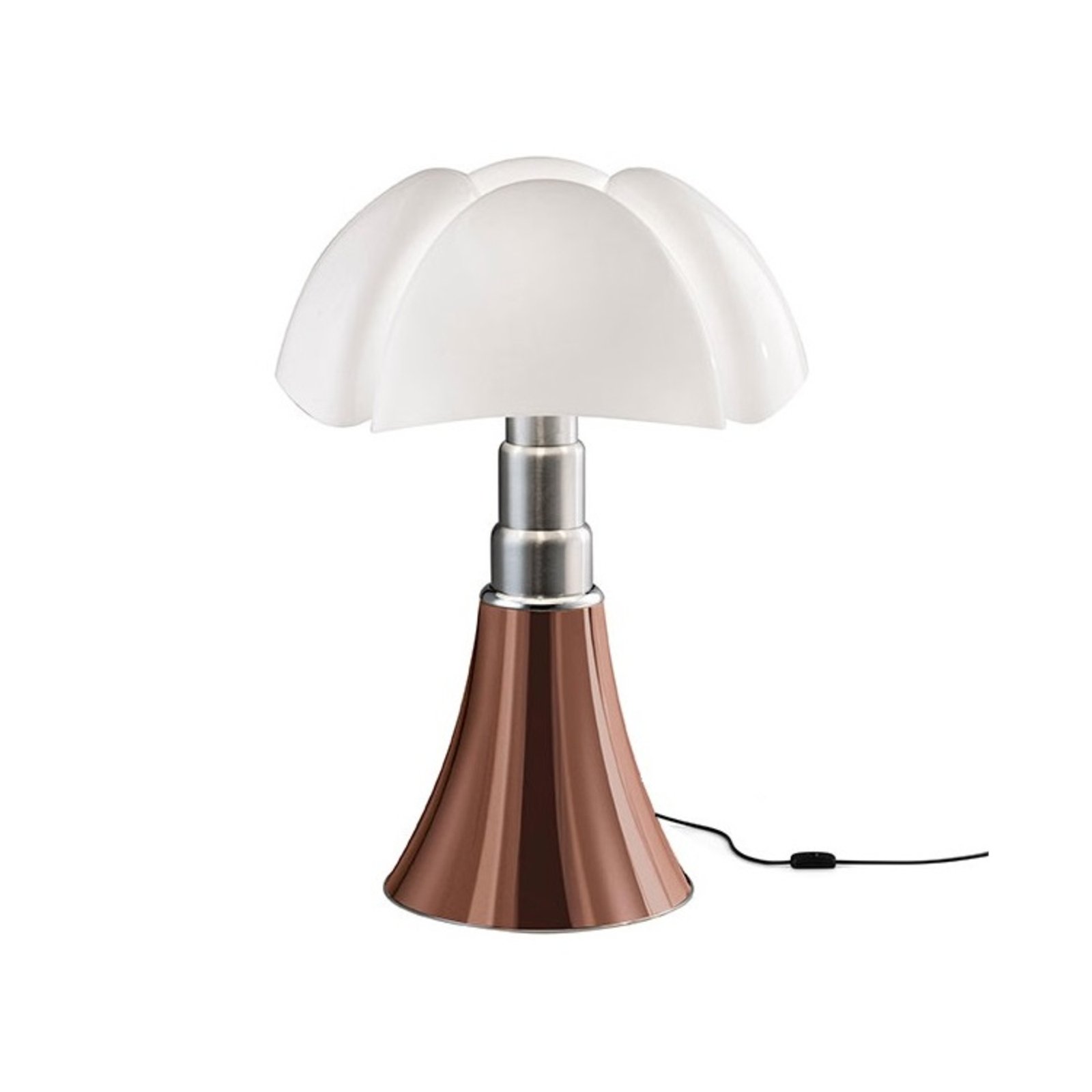 Minipipistrello LED Lampada da Tavolo Dim. Copper - Martinelli Luce