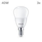 Philips LED E14 4,9W 470m 2 700 K mat 3 szt.