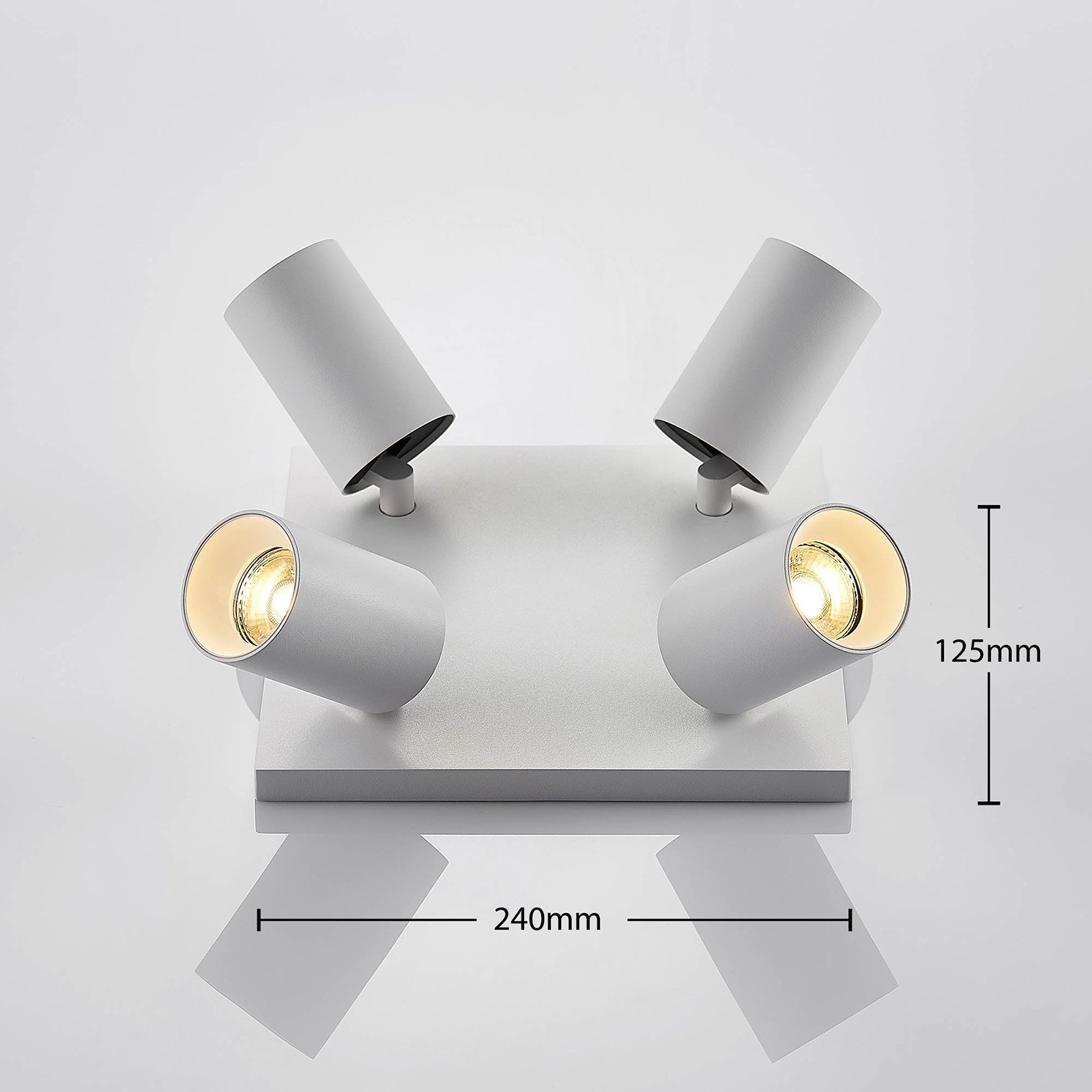 Brinja 4 Ceiling Lamp White - Arcchio