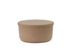 Hide Storage Pouf Large Sand - Normann Copenhagen