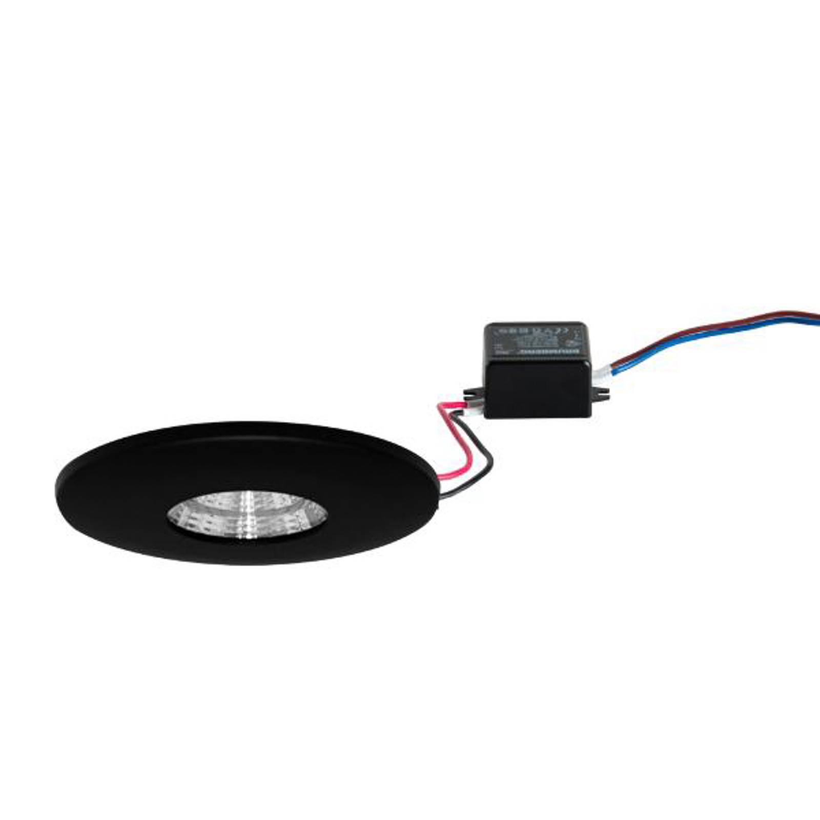 BRUMBERG Adapt LED-Einbaudownlight, schwarz matt