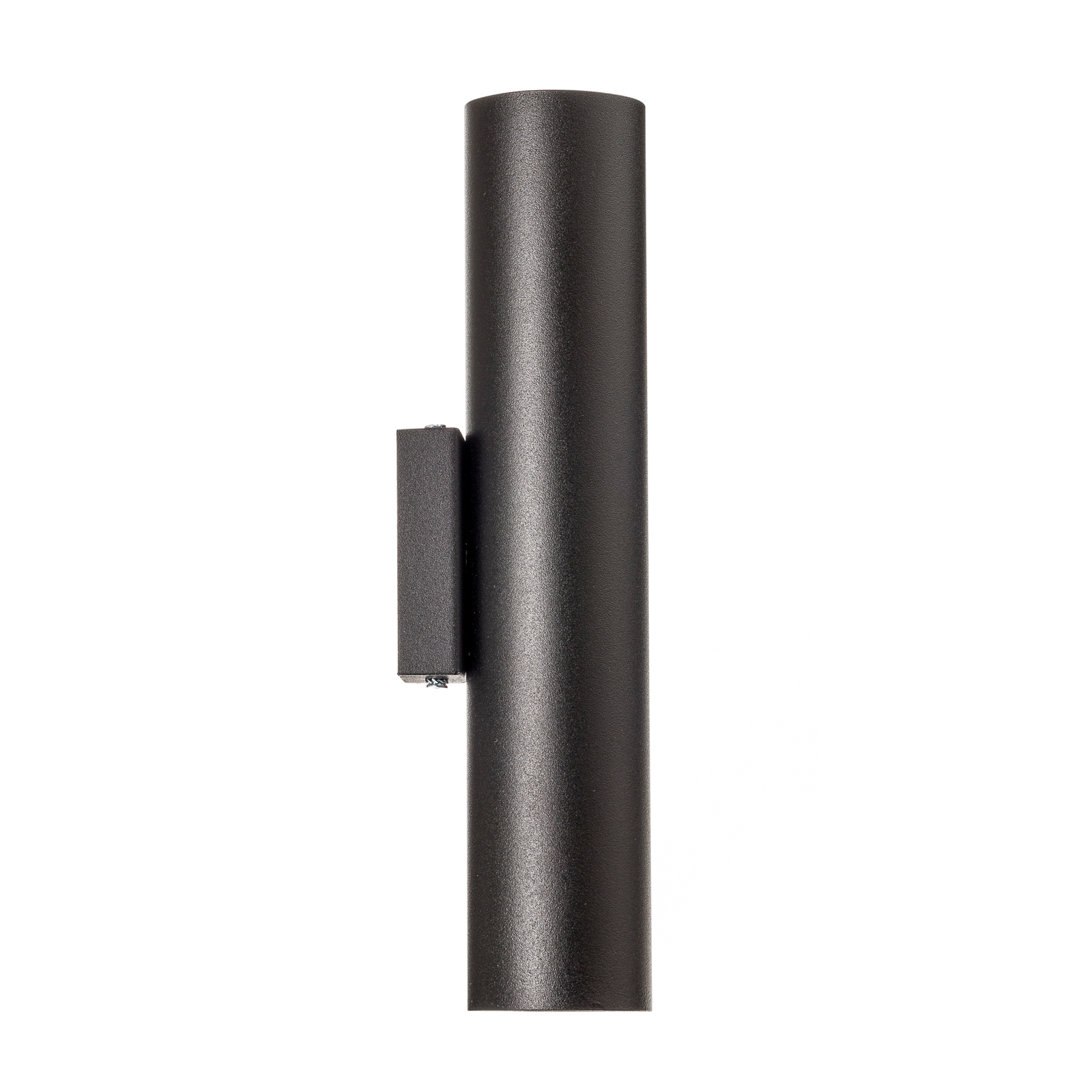 Tube wall light, up/down, black