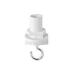 Arcchio hook for three-circuit track lighting system, white
