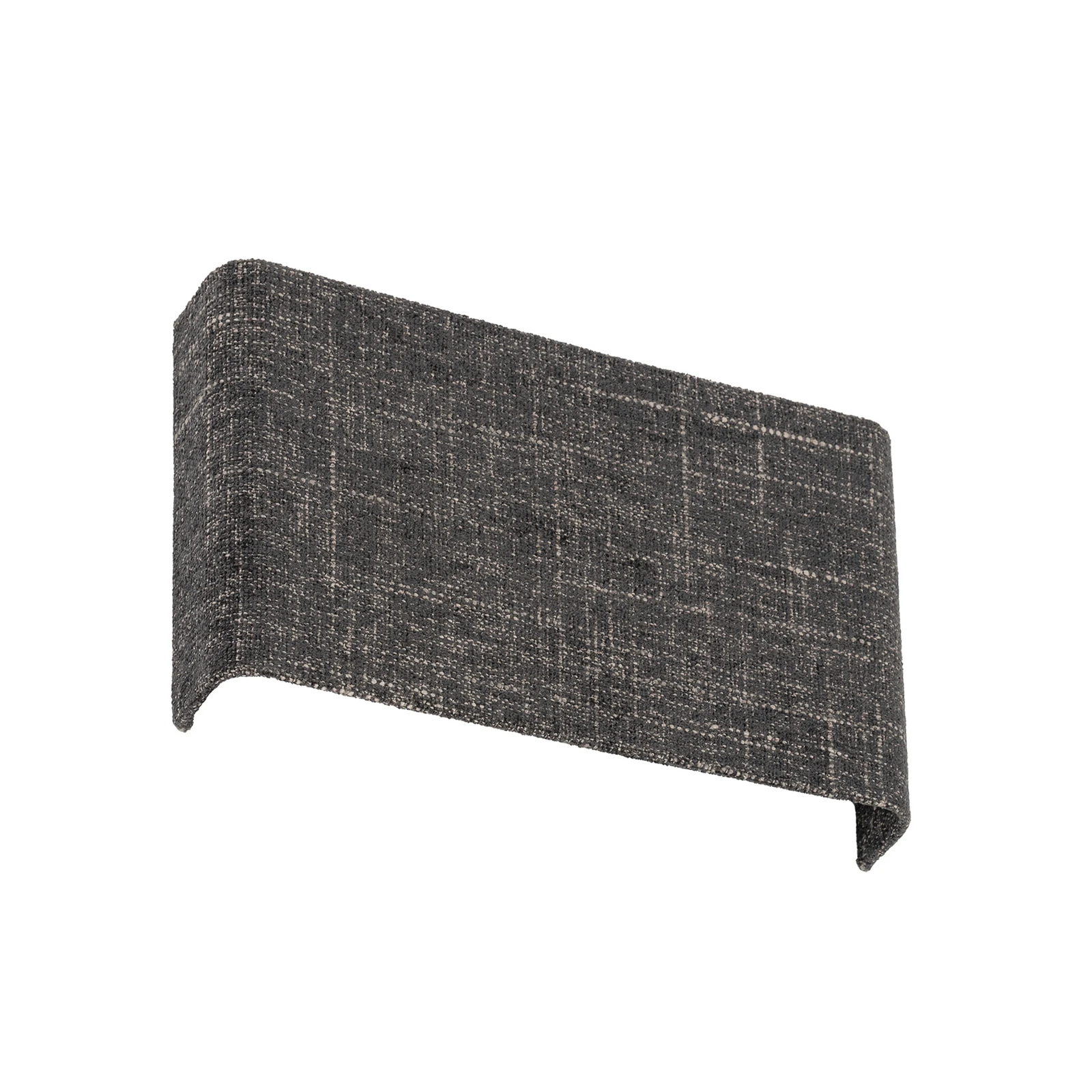 Applique murale Amarela B, noir mélangé, textile, G9