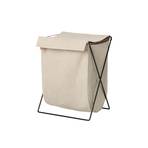 ferm LIVING laundry basket Herman, height 65 cm, cotton, iron