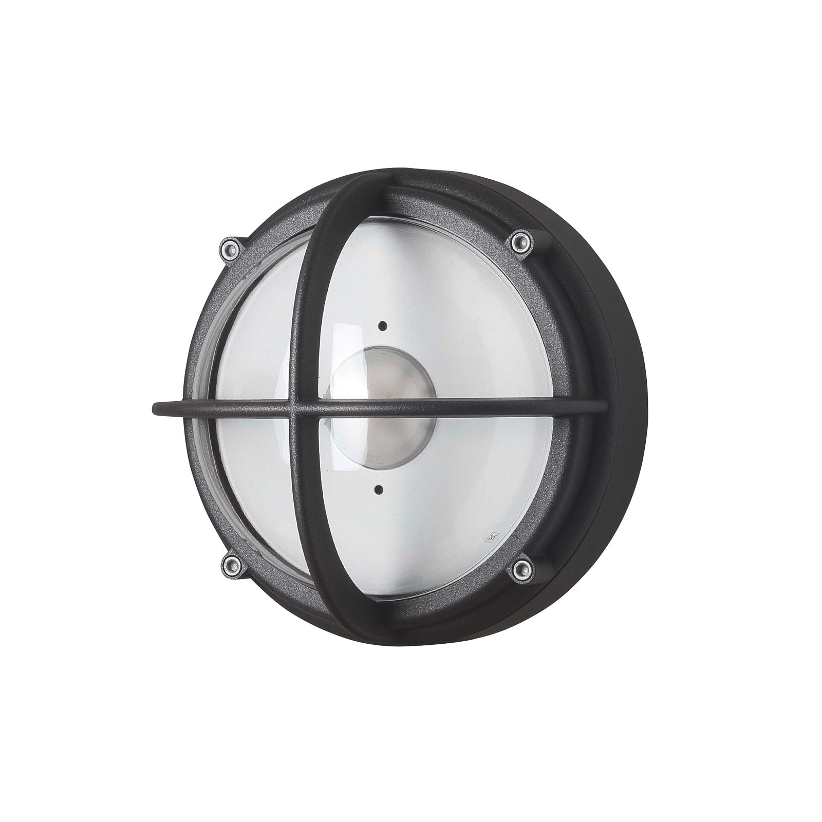 Skot Kültéri Fali Lámpa/Mennyezeti Lámpa LED Clear/Graphite - Louis Poulsen