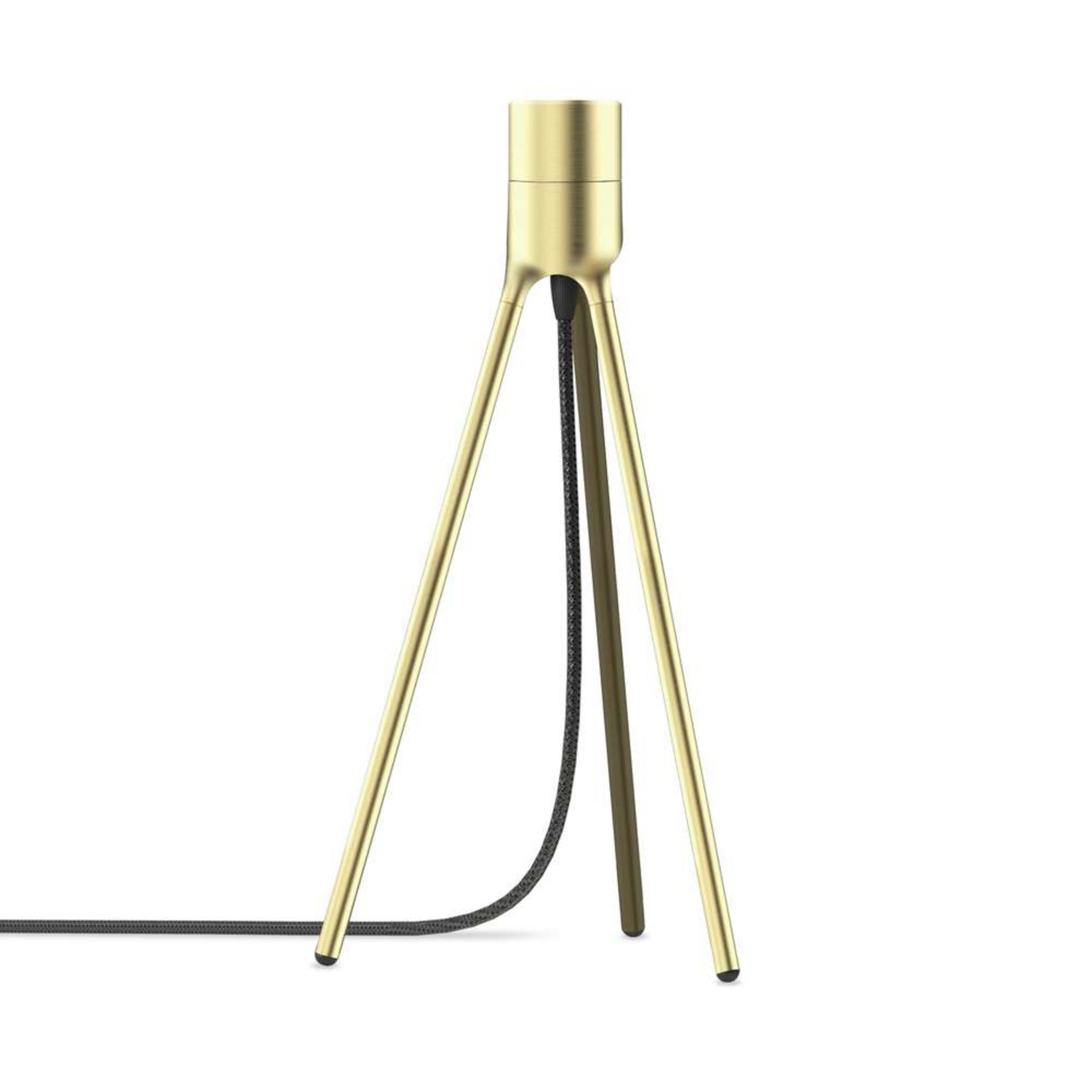 Tripod Support de Lampe de Table H36 Brushed Brass - UMAGE