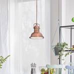Westinghouse Boswell pendant light, copper-coloured