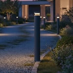 Ideal Lux Bolardo luminoso LED Boeing, altura 100 cm, antracita