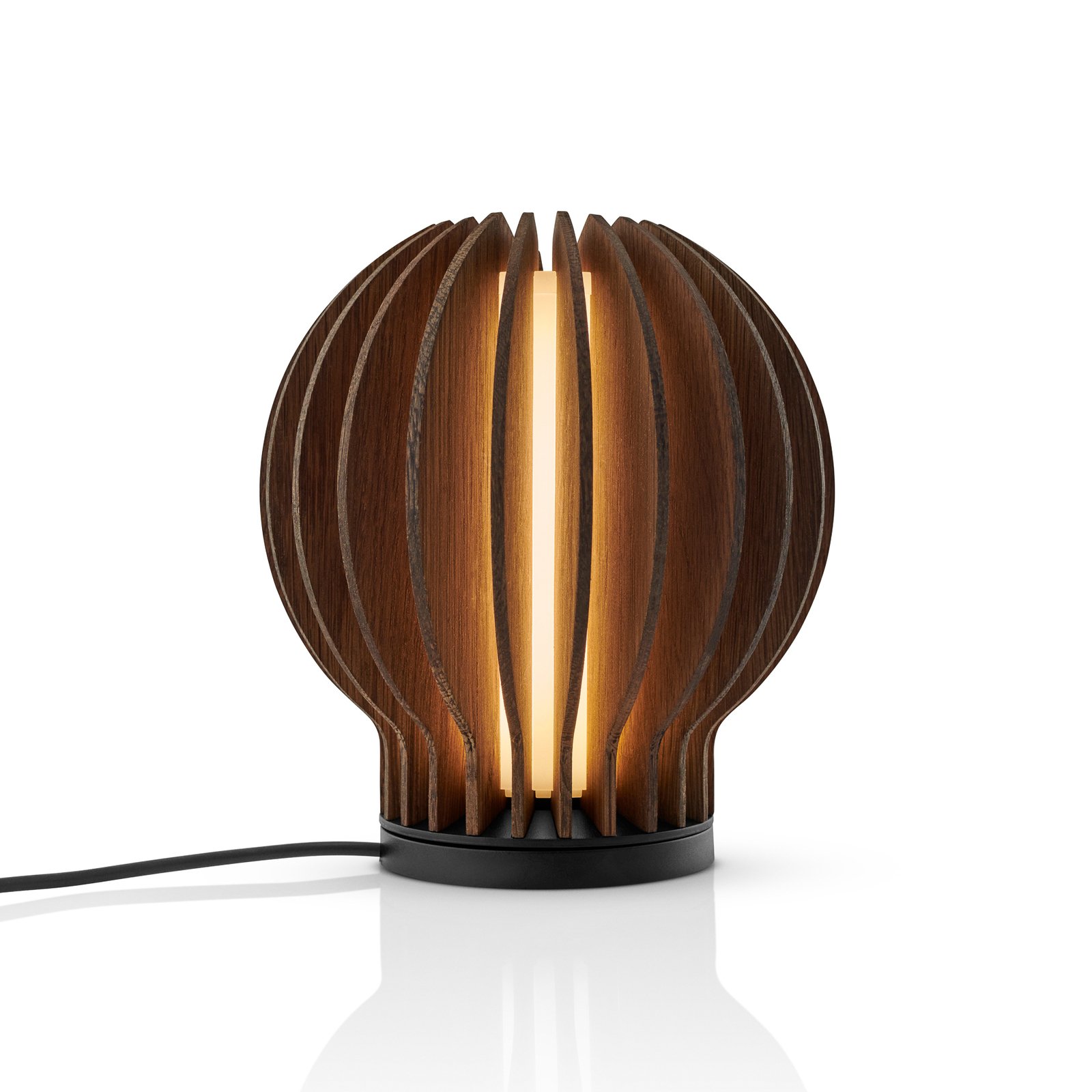 Radiant Round Portable Tischleuchte Smoked Oak - Eva Solo