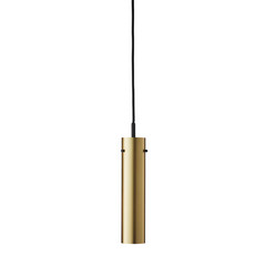 Lampada a sospensione FRANDSEN FM2014, ottone lucido, altezza 24 cm