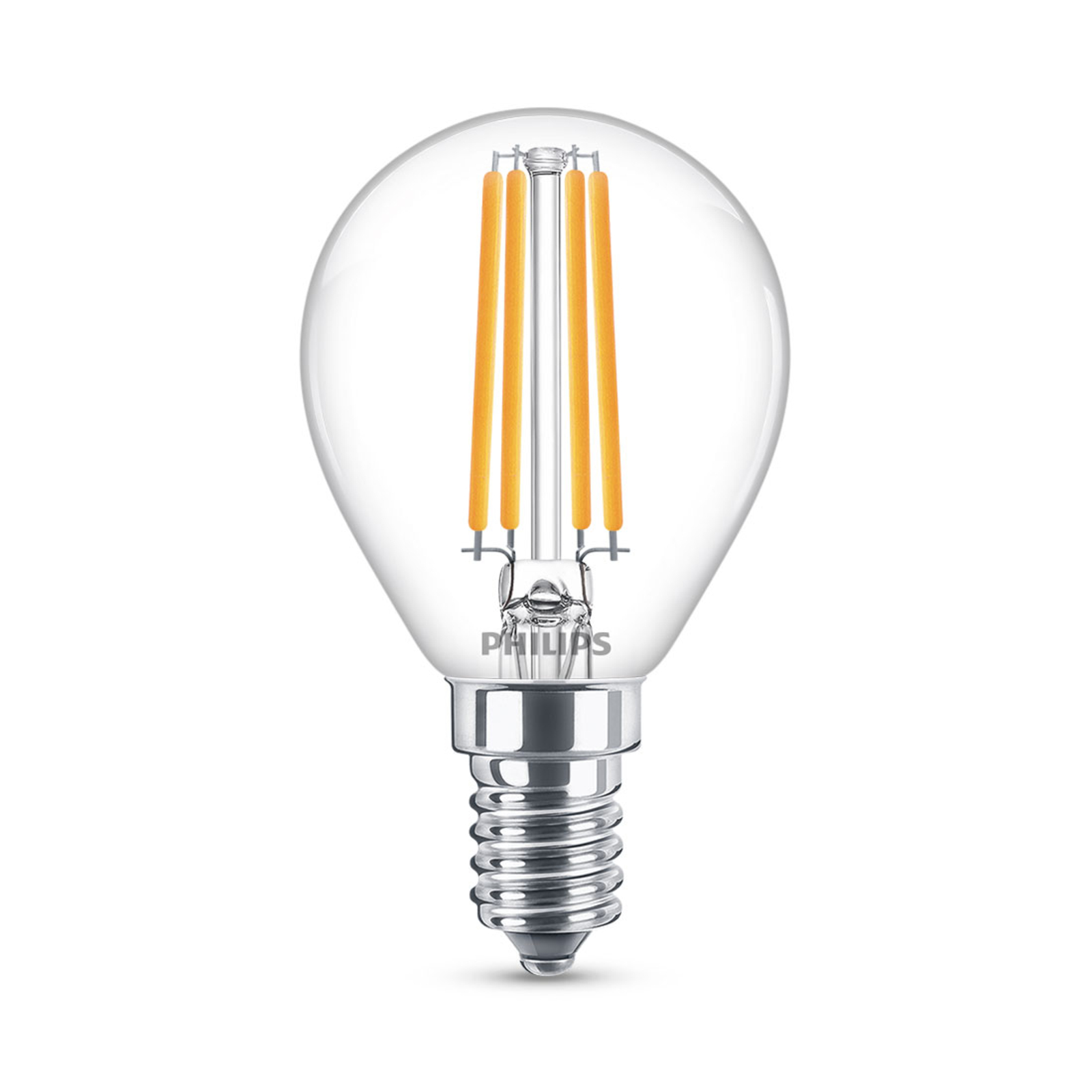 Philips Classic LED bulb E14 P45 6,5W 2.700K clear