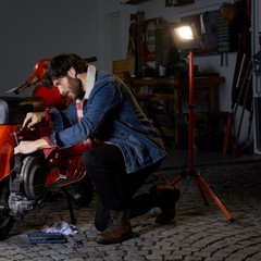 LEDVANCE Worklight Tripod Faro da cantiere a LED 1fl 50W