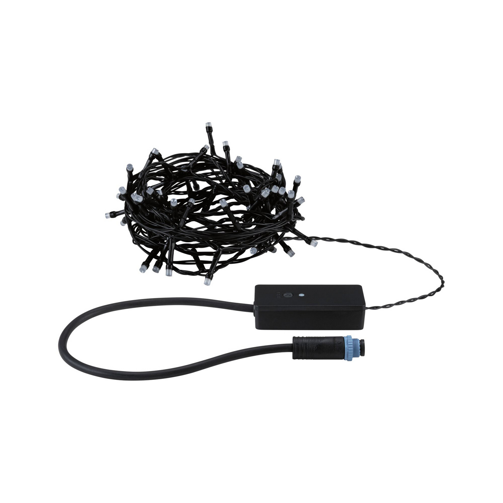 Paulmann Plug &amp; Shine Smart - Guirlanda de luzes Yuna 5 m RGB preta