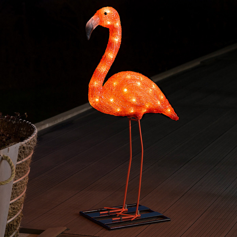 LED-dekorasjonsbelysning Flamingo 65 cm