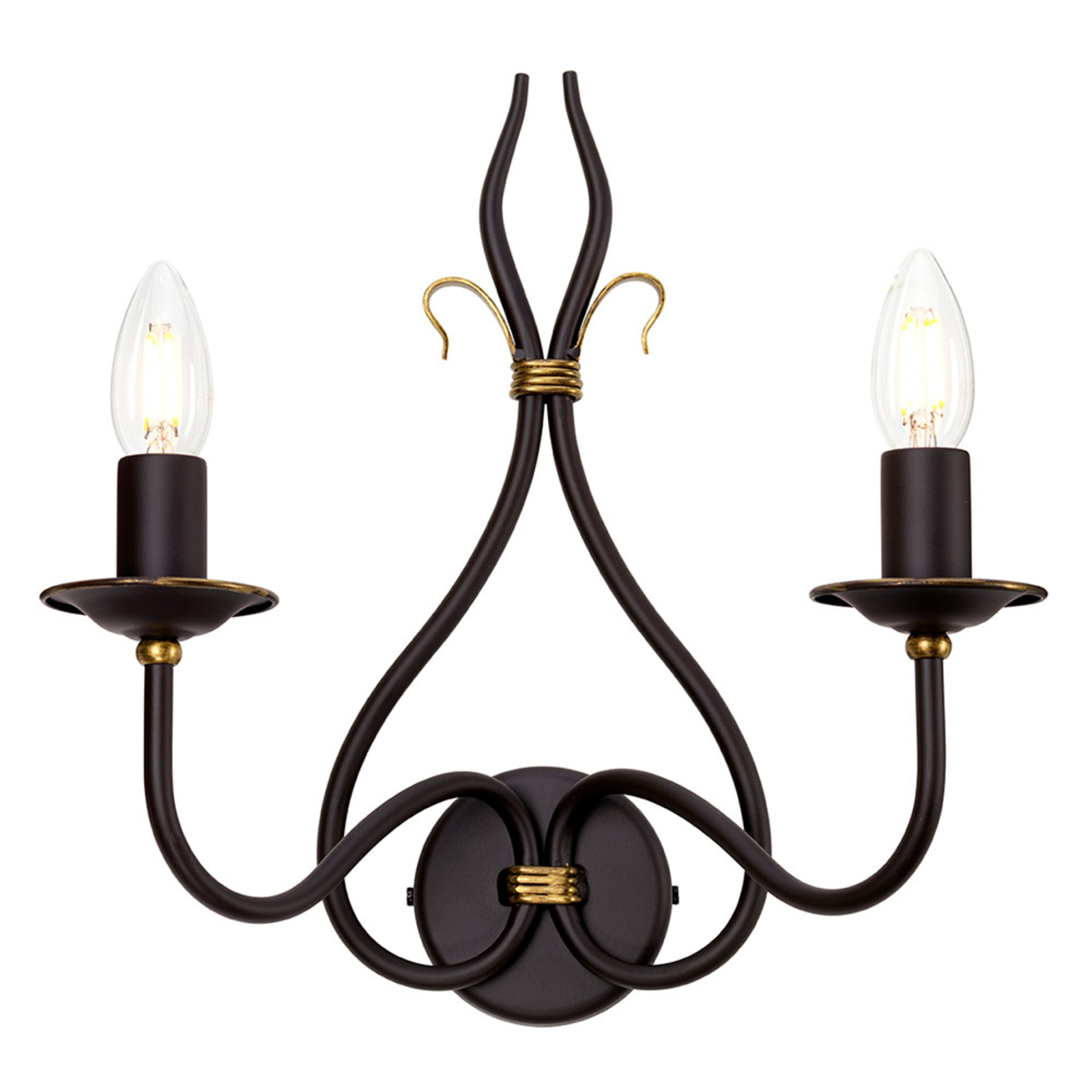 Vegglampe Windermere, 2 lyskilder