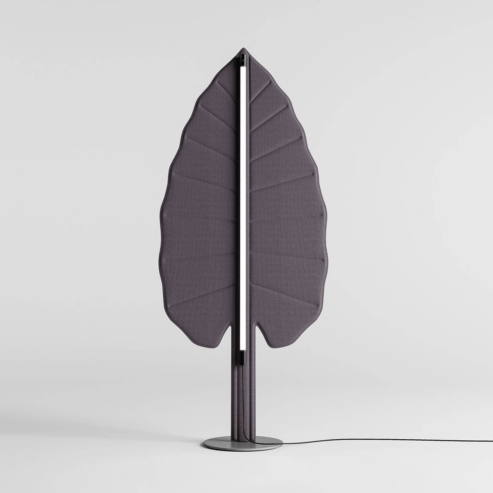 Rotaliana Eden Alocasia lampa stojąca LED, szara