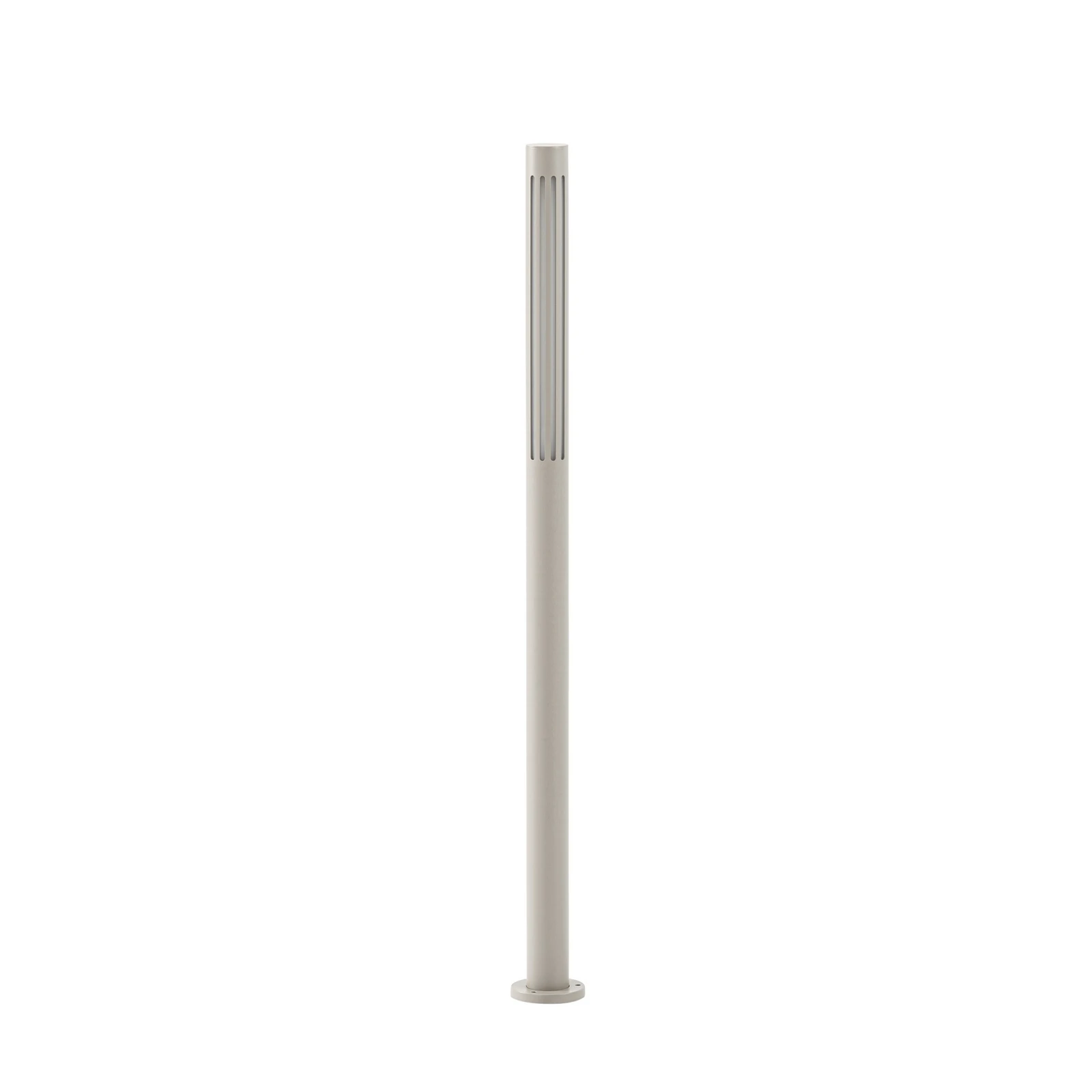 Lindby LED осветление за пътеки Fjorya, височина 90 cm, каменно сиво, IP65