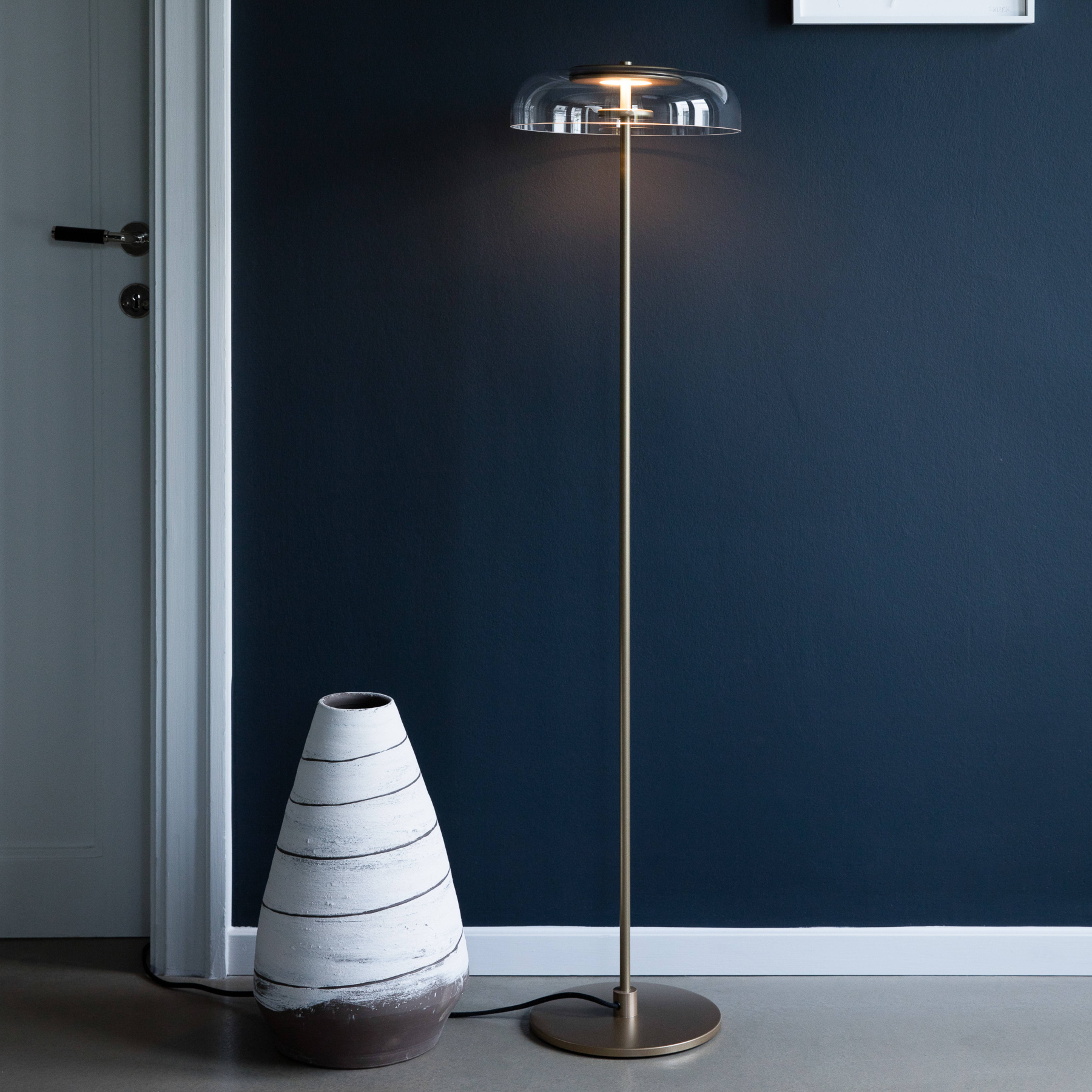 Nuura Blossi Floor Ø 29 LED-Stehlampe gold/klar