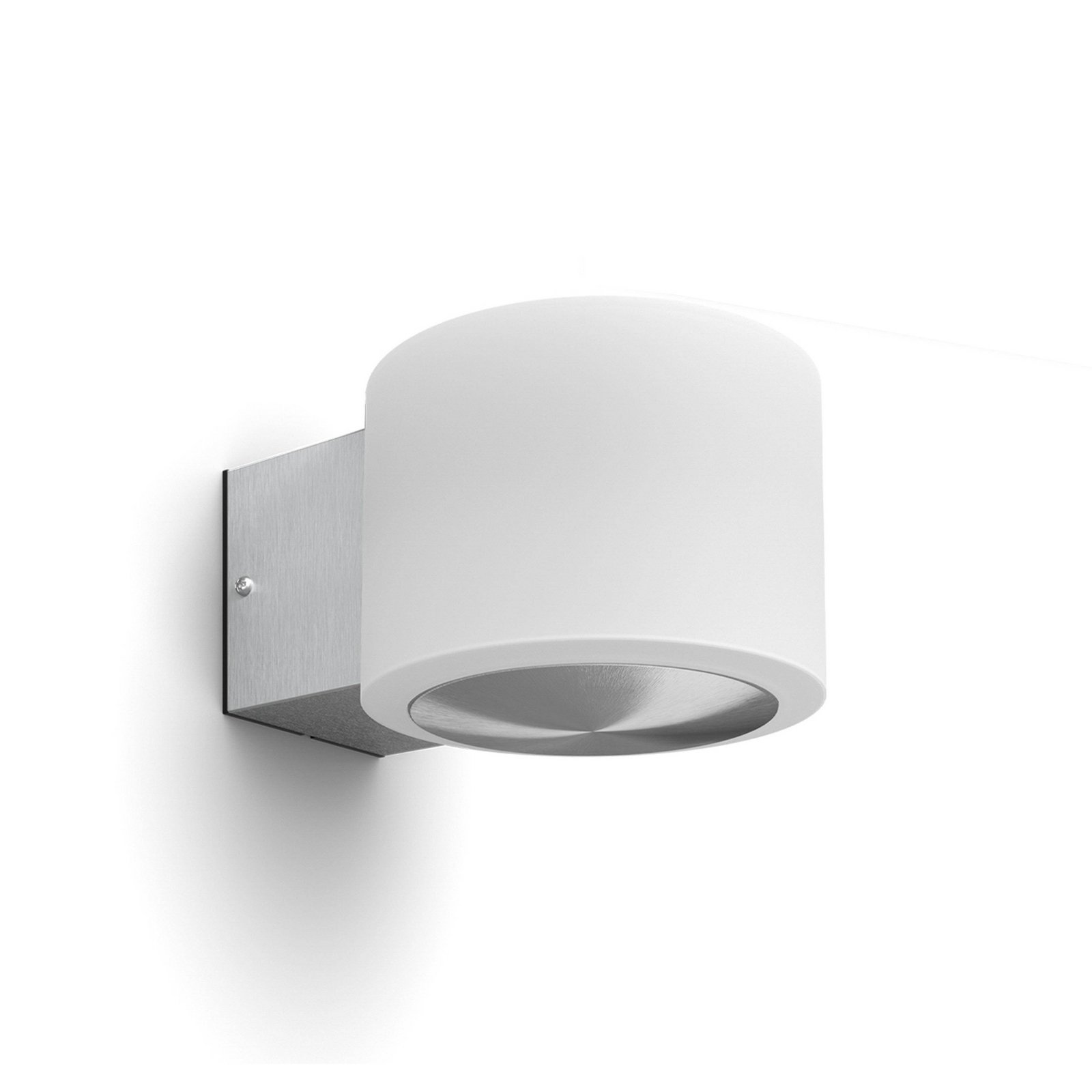 Philips LED лампа за външна стена Otis UE, бяла, стомана, IP44
