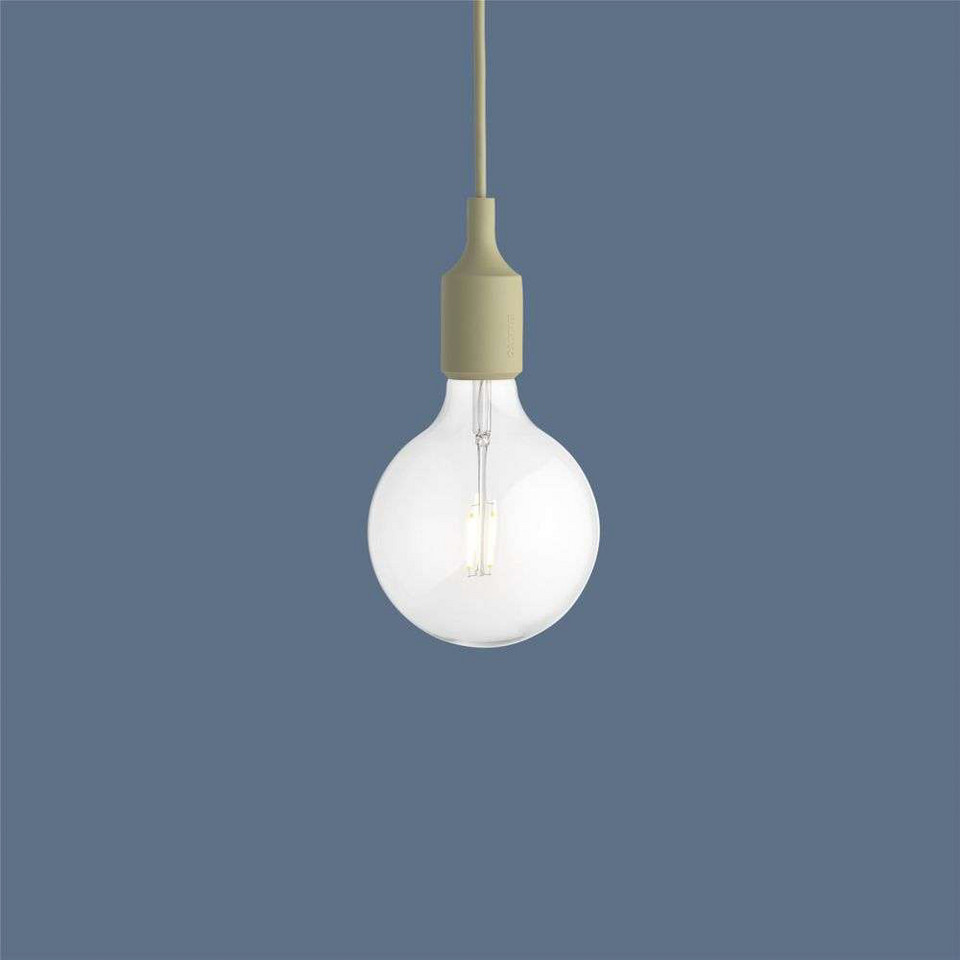 Muuto E27 Taklampa, beige från Muuto