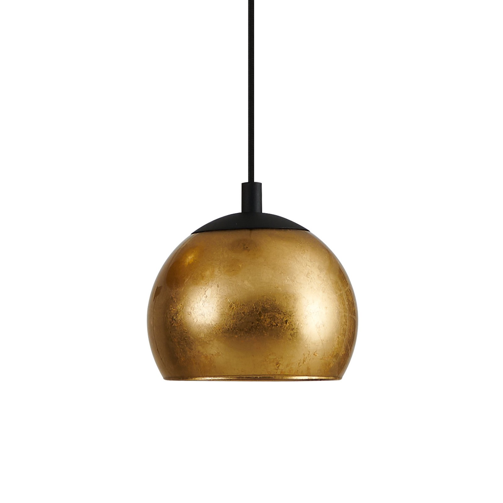 Albaraccin hanging light, five lampshades in gold
