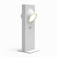 Artemide Ciclope lampa cokołowa 2-pkt. szaro-biała