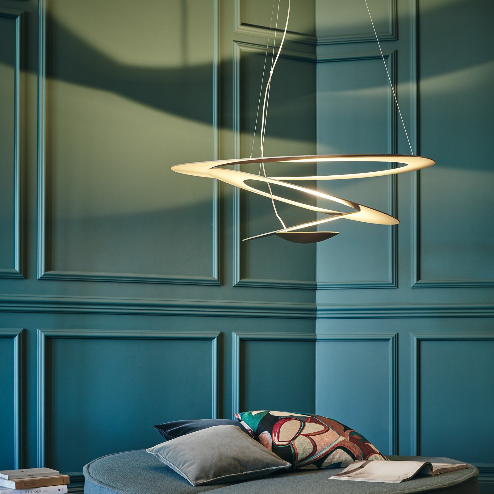 Pirce LED Lámpara Colgante Oro - Artemide