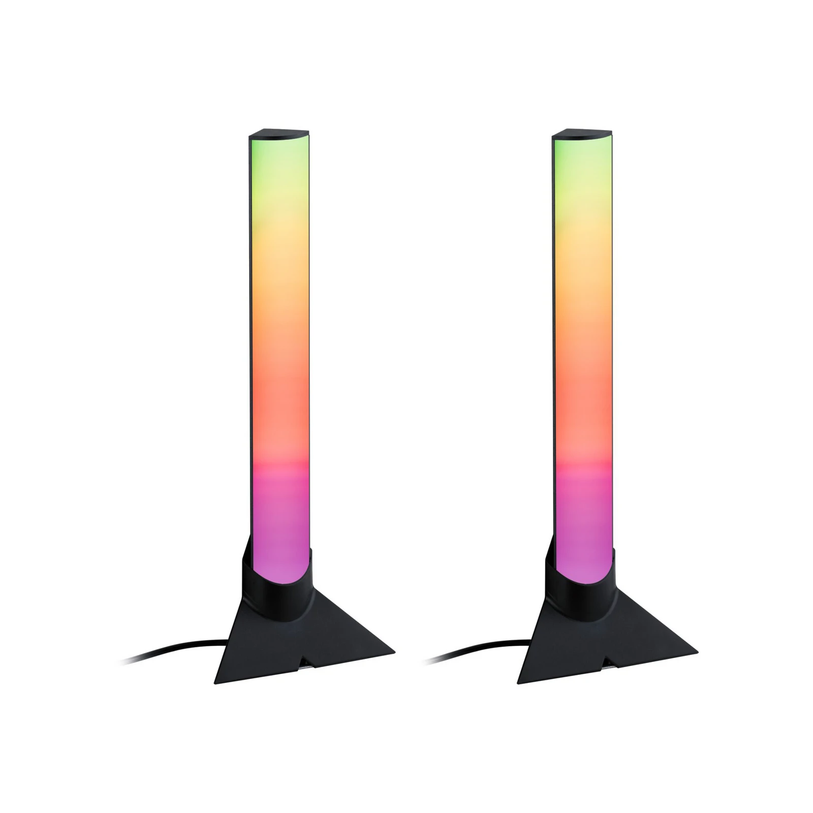 Paulmann 2er-Set EntertainLED Lightbar Dynamic RGB 30cm Fuß