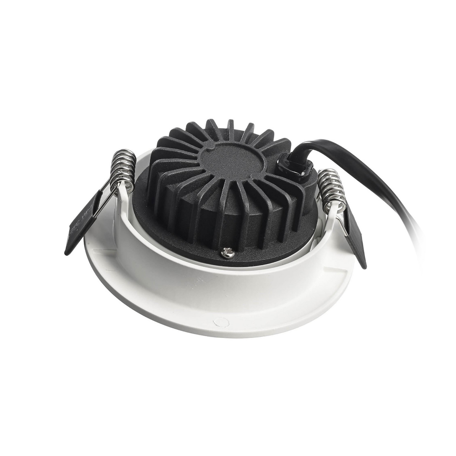 Deko-Light Λευκό Εντοιχιζόμενο Φωτιστικό Οροφής Led Dione, Ip44, Αμυδρό Έως Θερμό