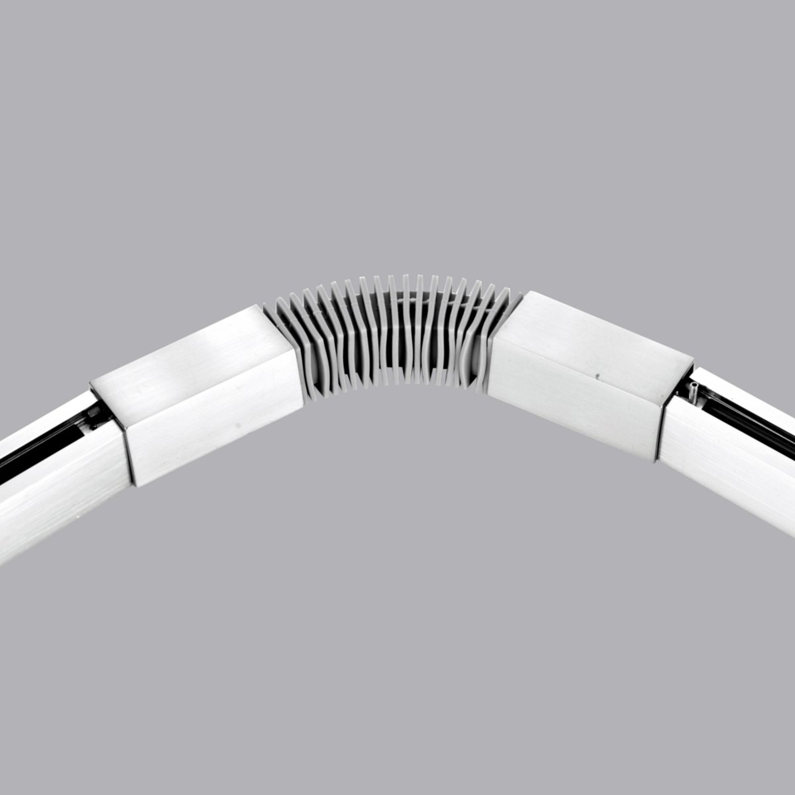 Fischer & Honsel Flex connector for HV track4 m6 track system, metal, L: 20 cm