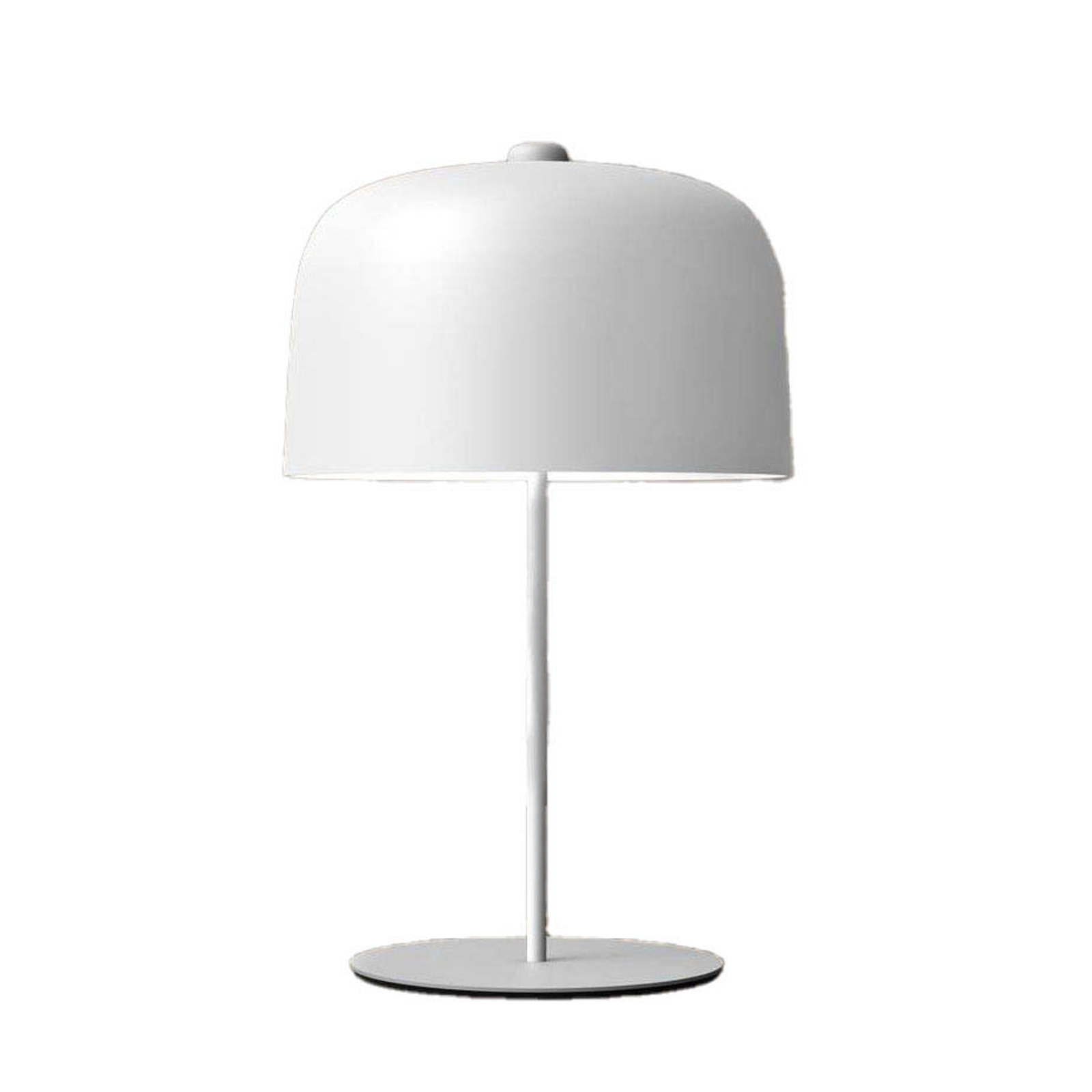 Luceplan Zile stolní lampa bílá matná, výška 66 cm
