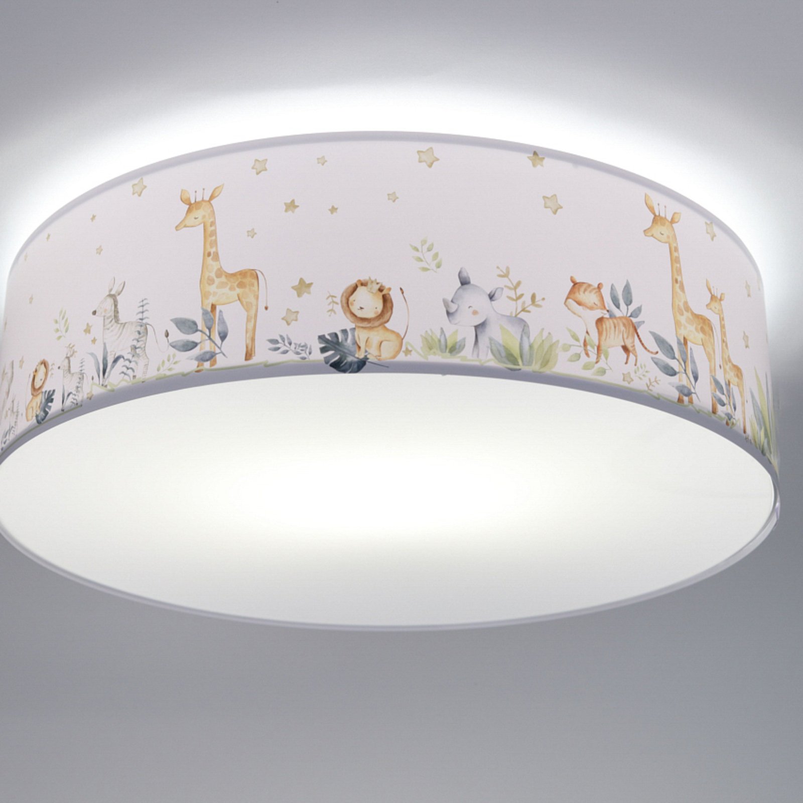 Kinderkamer-plafondlamp Max, Ø 50 cm