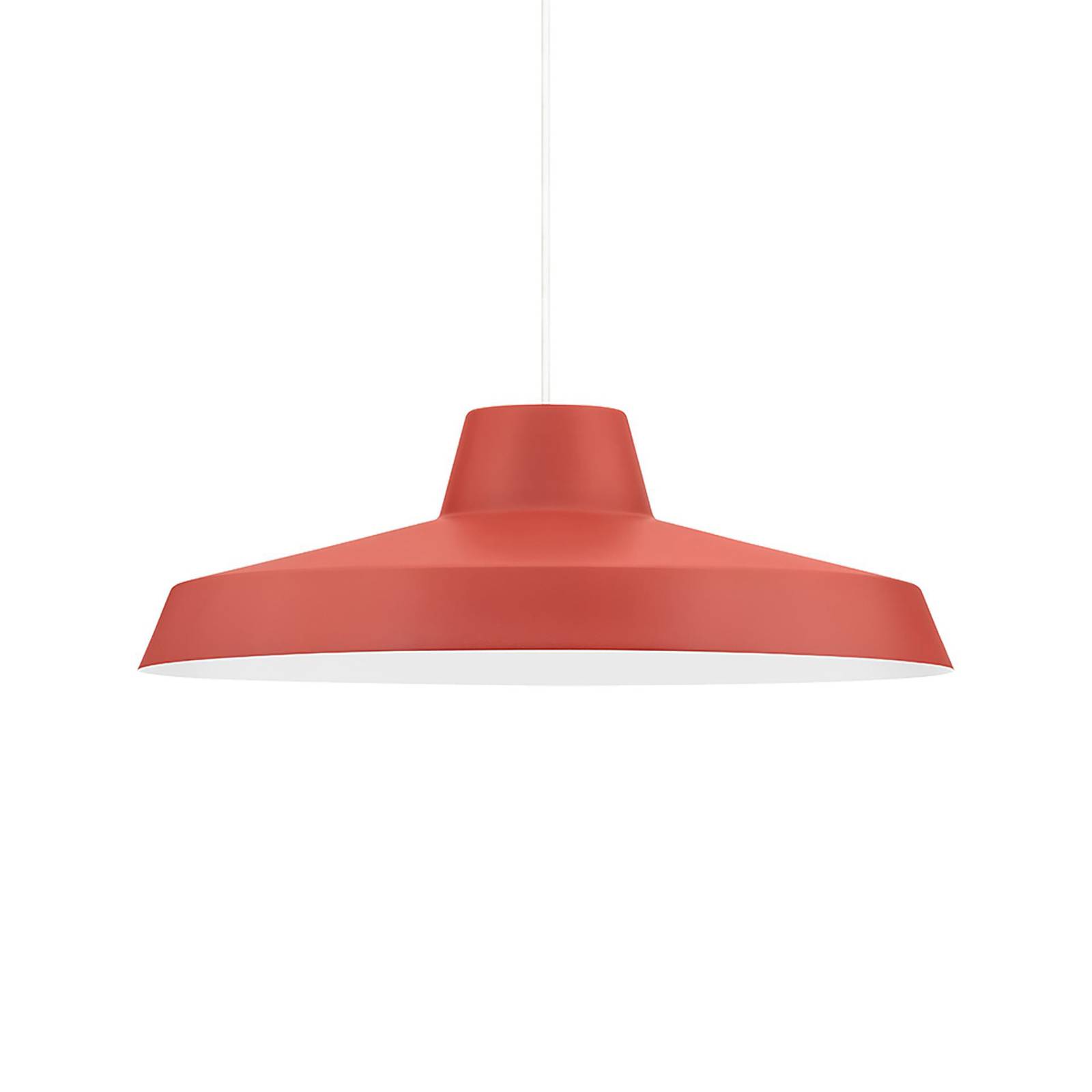 LED-Hängeleuchte Miguel, rot, Aluminium, 2.700 K
