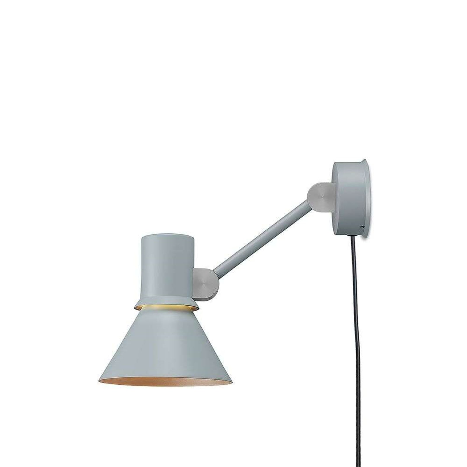 Type 80™ W2 Aplică de Perete w/Cablu Grey Mist - Anglepoise