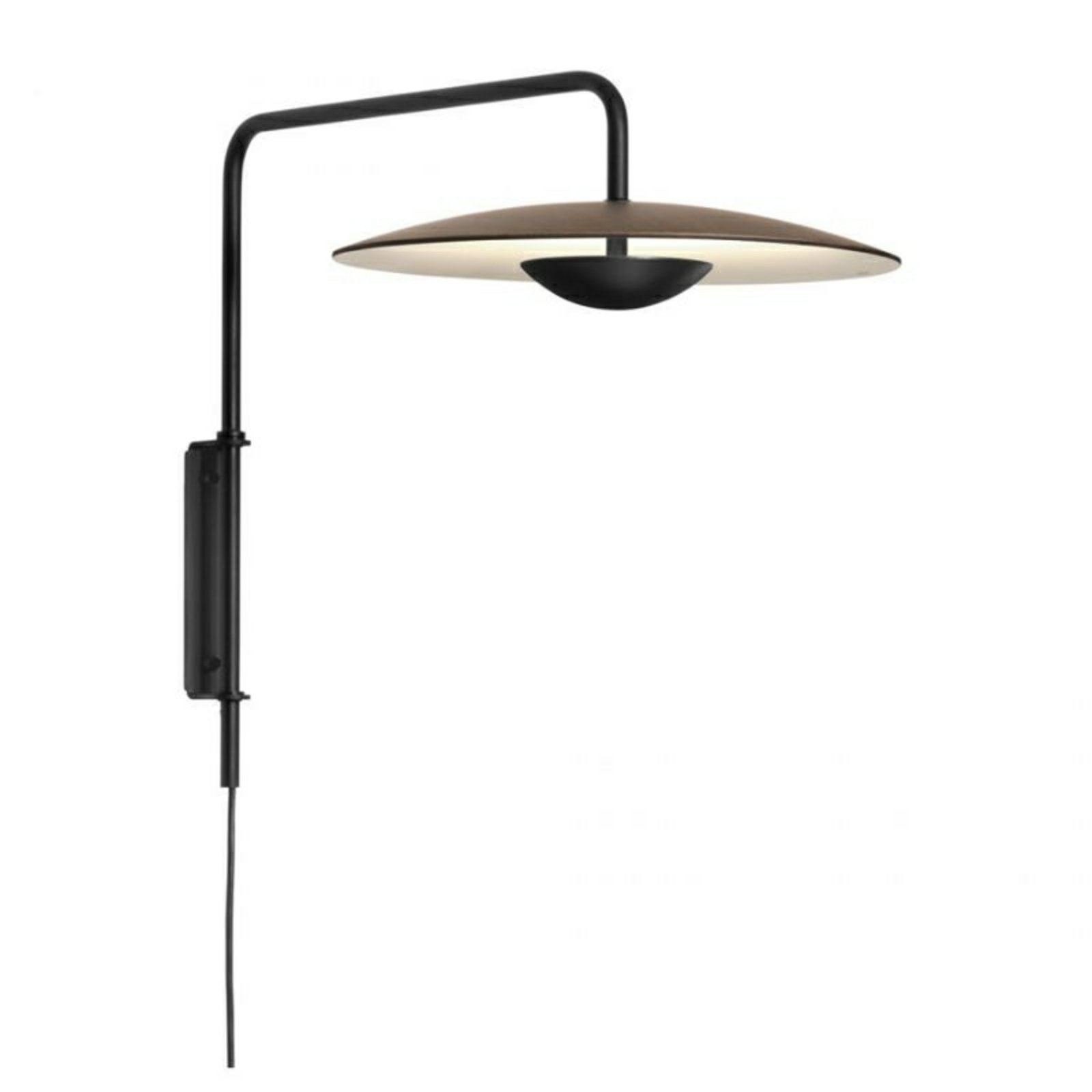 Ginger A Wandleuchte Dimmable Plug-in Wenge - Marset