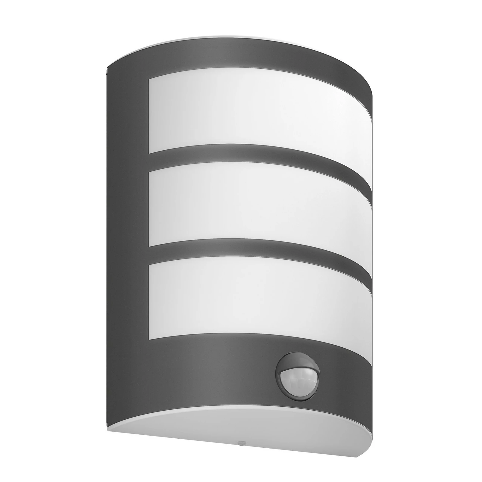 Philips LED Außenwandleuchte Python UE, anthrazit, Sensor