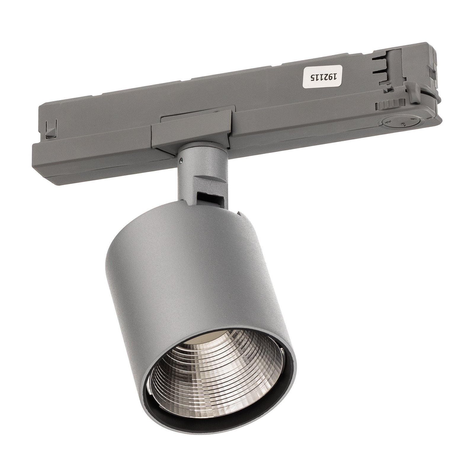 Ivela LED lištový reflektor Perfetto Puro, 3-fázový strieborný 940