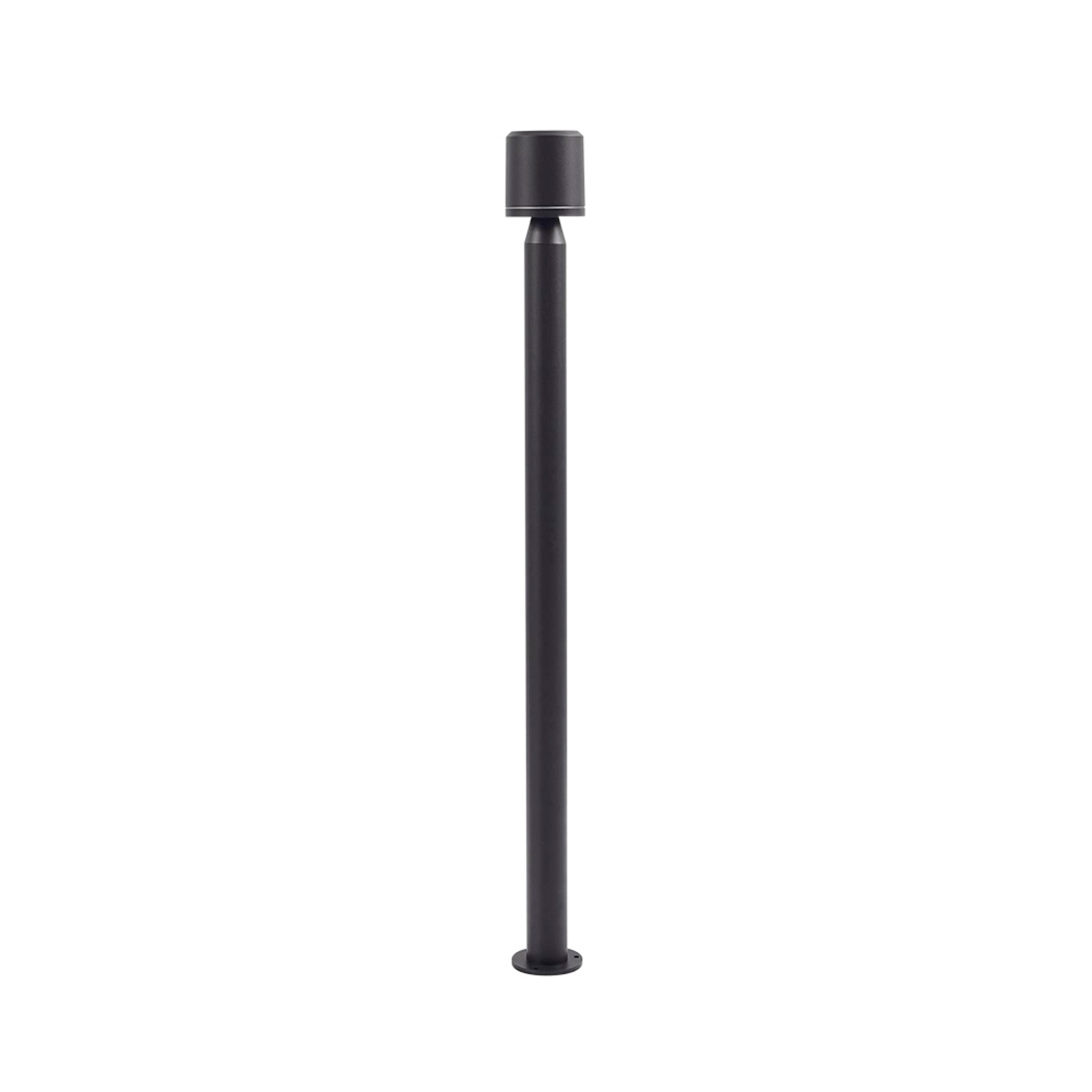 Amila LED Outdoor Bollard Black - Lindby