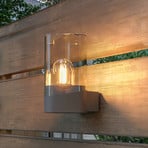 Aplique de exterior Philips Nayl, antracita, metal, IP44, E27