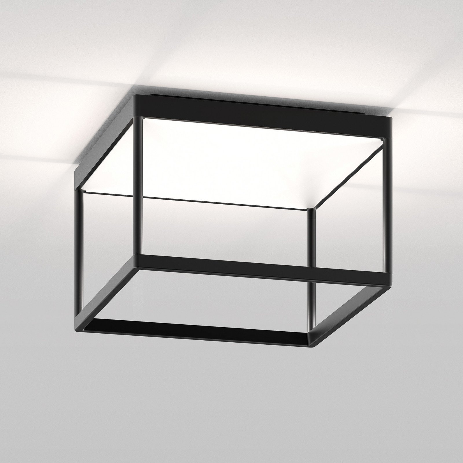 serien.lighting Reflex 2 M 200 negru/alb mat