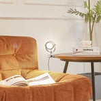 Lámpara de pinza Lindby Jyla, blanco mate, GX53