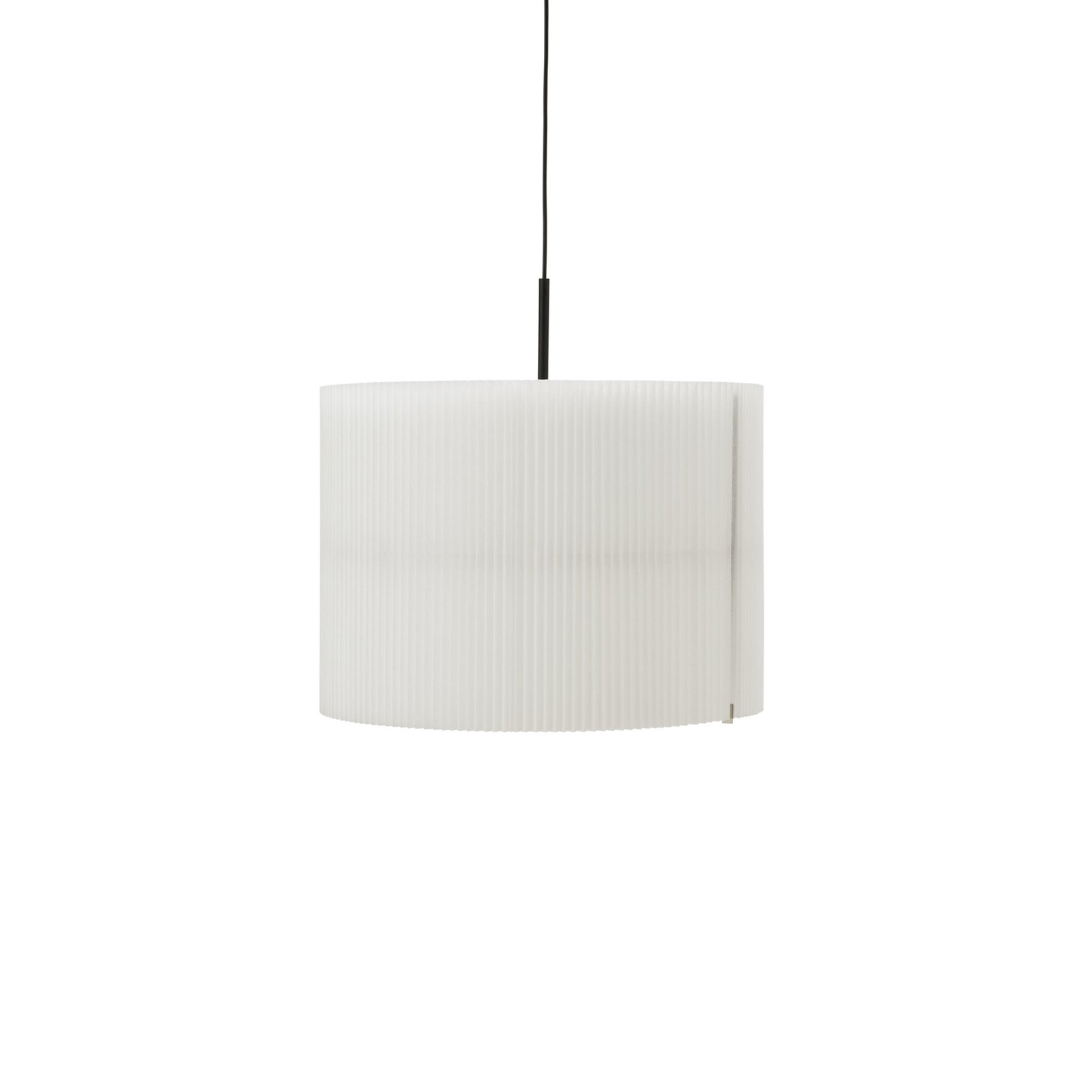 New Works suspension LED Nebra, Ø 70 cm, blanc, adaptable